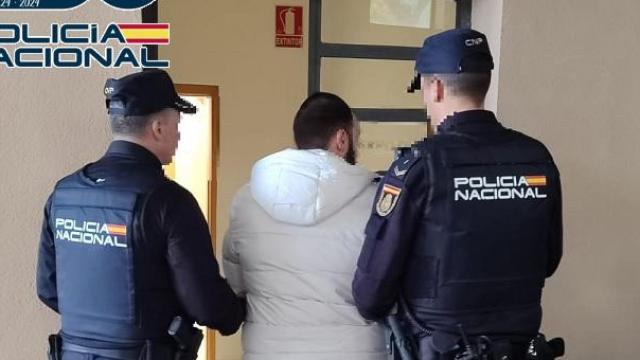 El detenido.