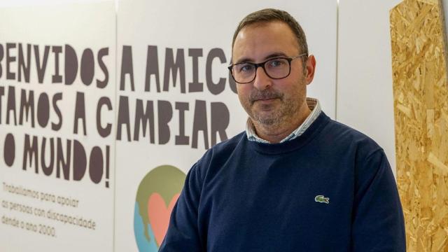 Xoán España, director general de Amicos.