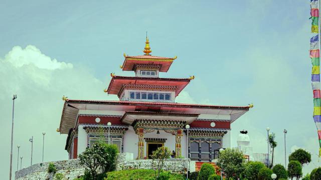 Templo en Bután