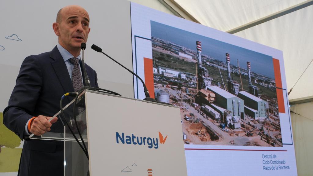 Pedro Larrea, director de Redes de Naturgy, en el acto de conmemorativo por los 20 años.