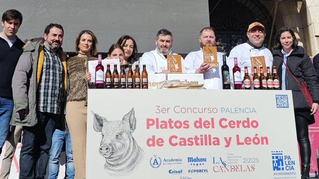 El Wine Bar Castizo de Valladolid se alza con la victoria en el III Concurso de Platos del Cerdo de Castilla y León en Palencia