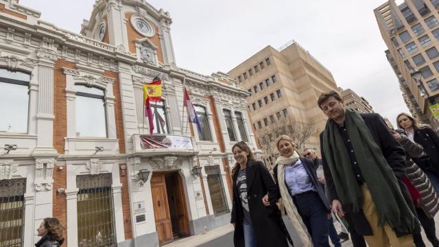 Imagen de archivo de Yolanda Díaz en Albacete.