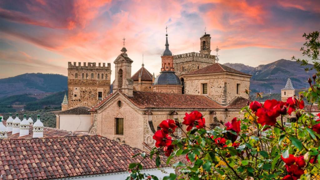 Un pueblo de Cáceres.