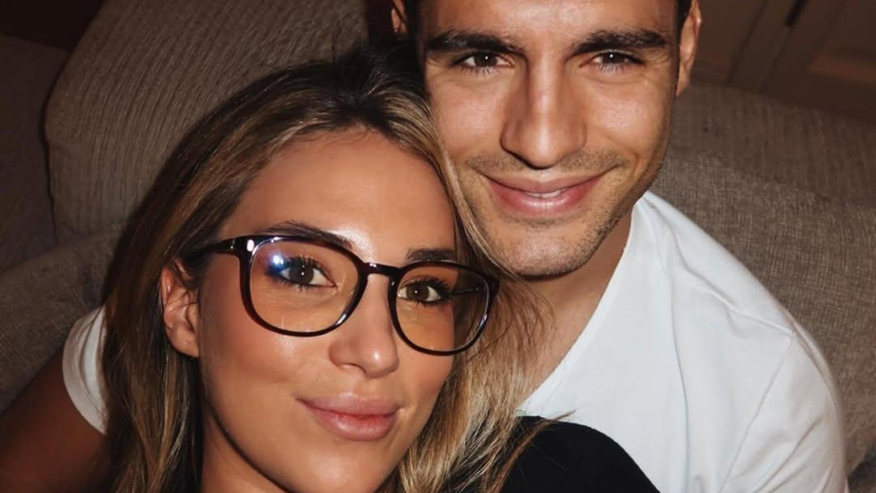 Alice Campello y Álvaro Morata