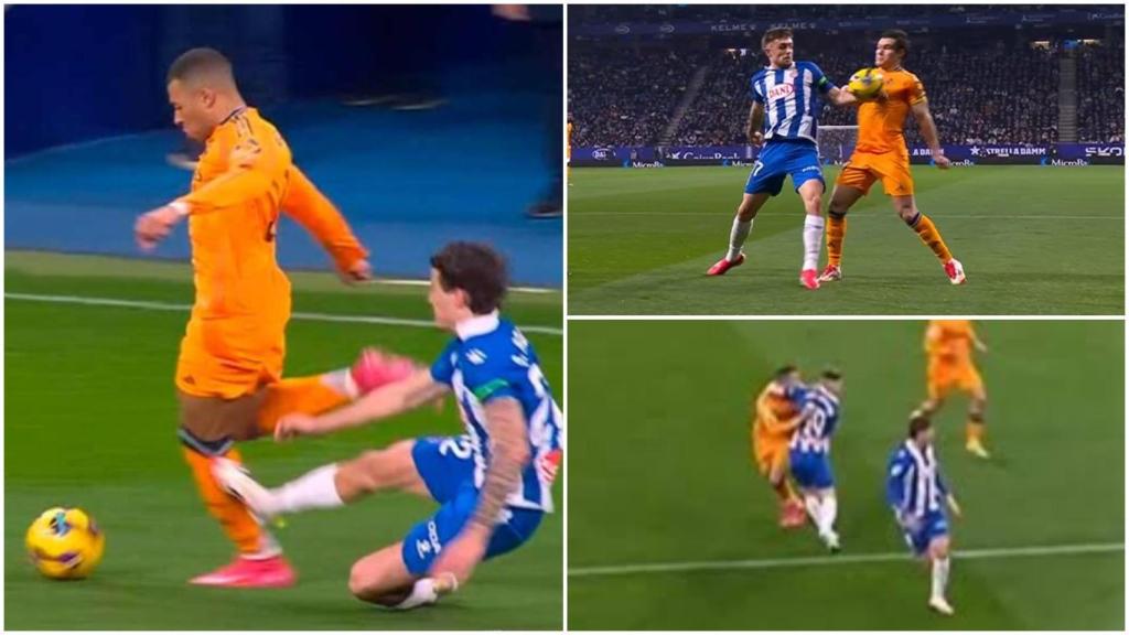 Las acciones polémicas del Espanyol - Real Madrid