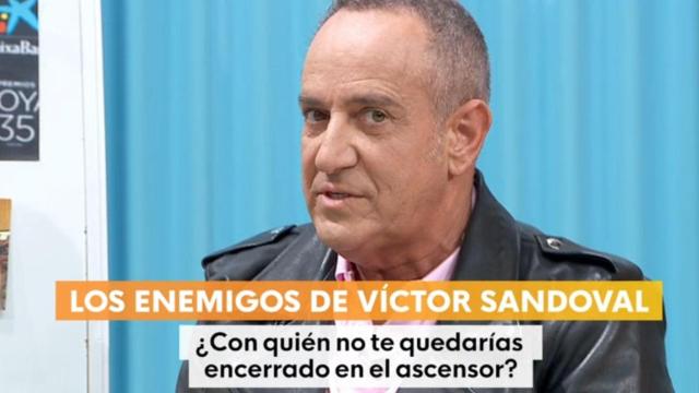 Víctor Sandoval en 'Mañaneros'.