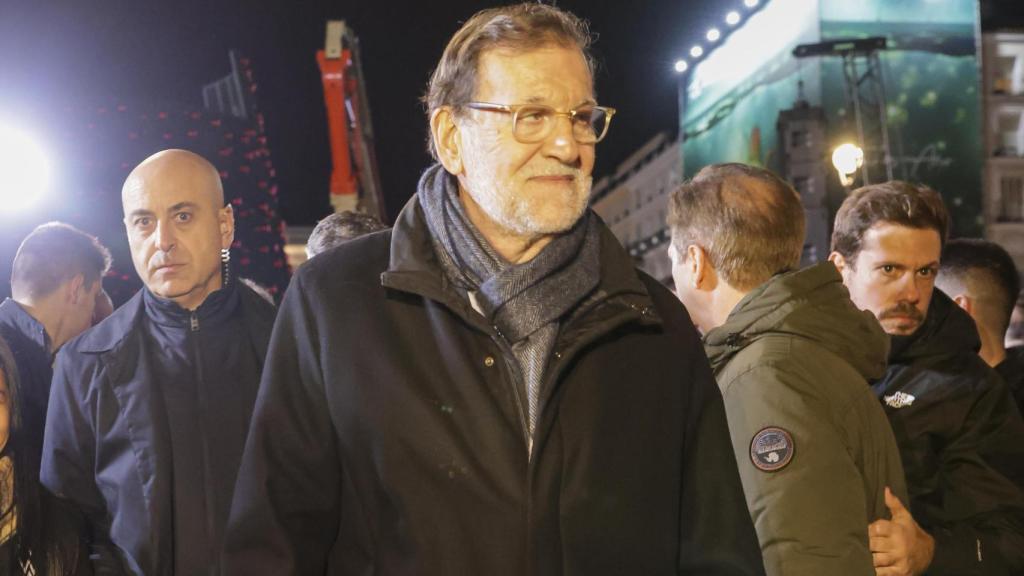 Mariano Joyjy en una manifestación de Venezuela en la Puerta del Sol el 9 de enero.