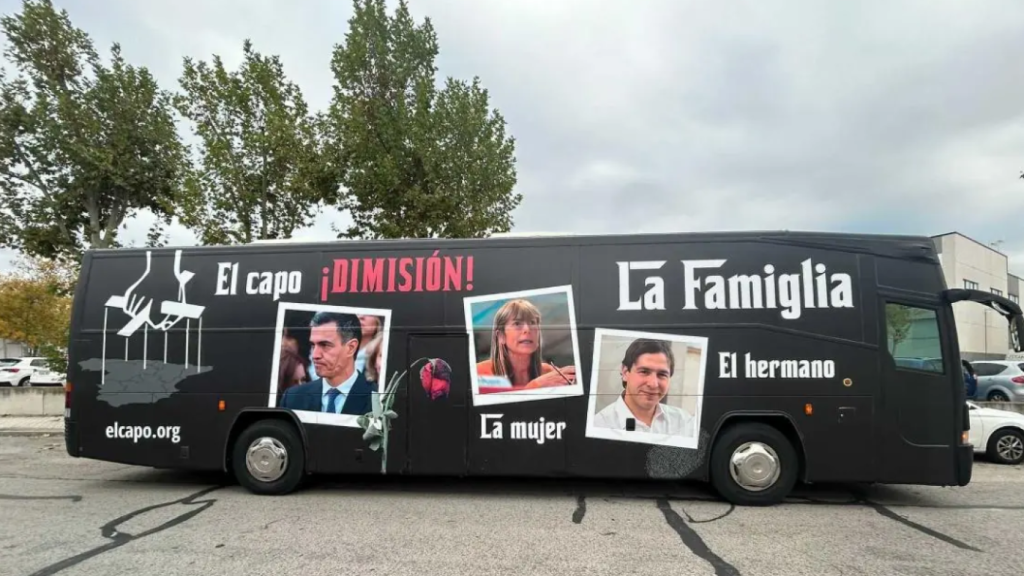 El autobús, llamado 'Capo Bús', de Hazte Oír.