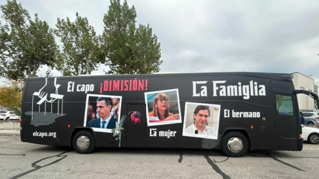 Autobús de campaña de Hazte Oír./