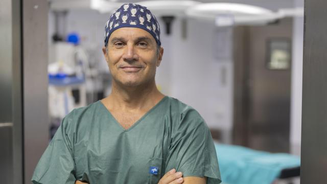 Santiago Mera, jefe de Coloproctología del Regional de Málaga.