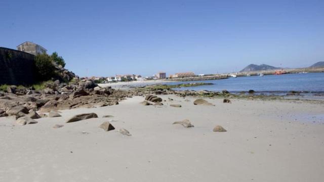 Imagen de archivo de la playa Subiglesia en Porto do Son (A Coruña).