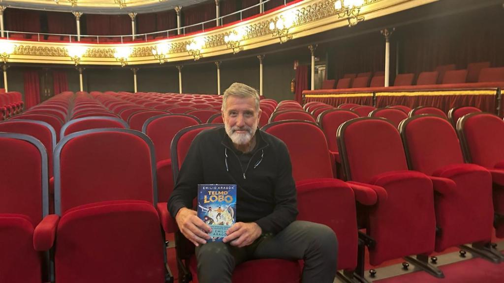 Emilio Aragón, en el Teatro Principal de Zaragoza.