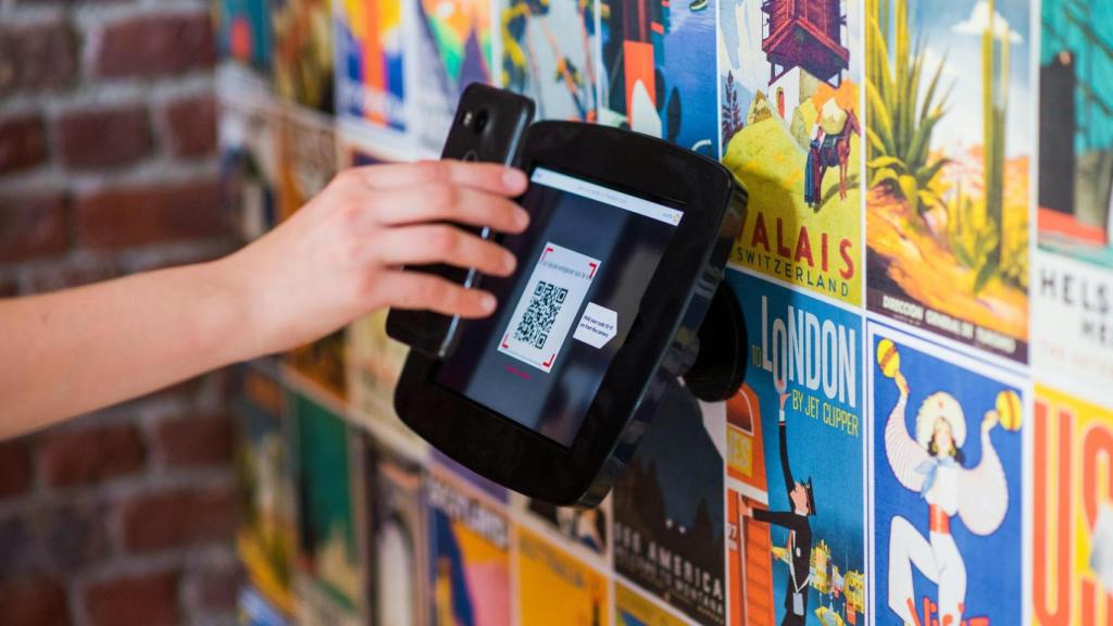 QR code scan for access