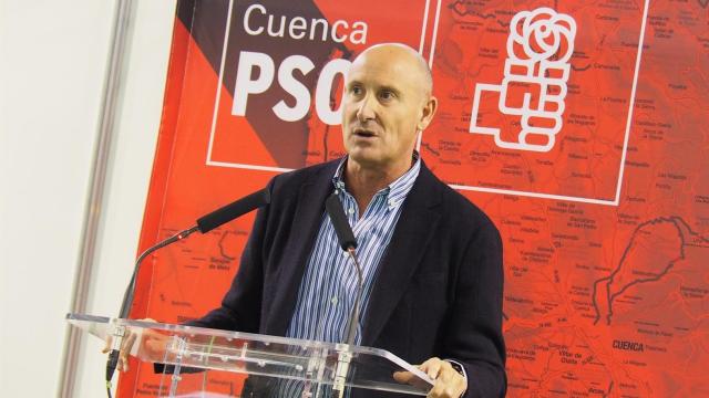 Luis Carlos Sahuquillo, secretario general del PSOE de Cuenca. Foto: PSOE de Castilla-La Mancha.