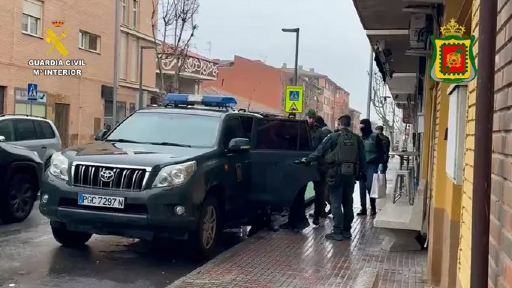 La Guardia Civil detiene a siete personas en tres operaciones antiyihadistas en Toledo, Pontevedra y Madrid