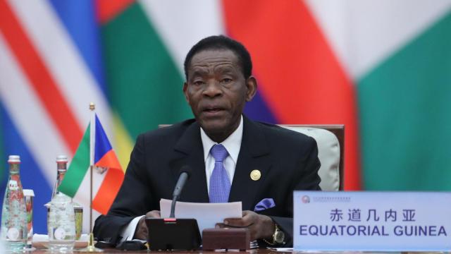 El dictador Teodoro  Obiang en una imagen de archivo.