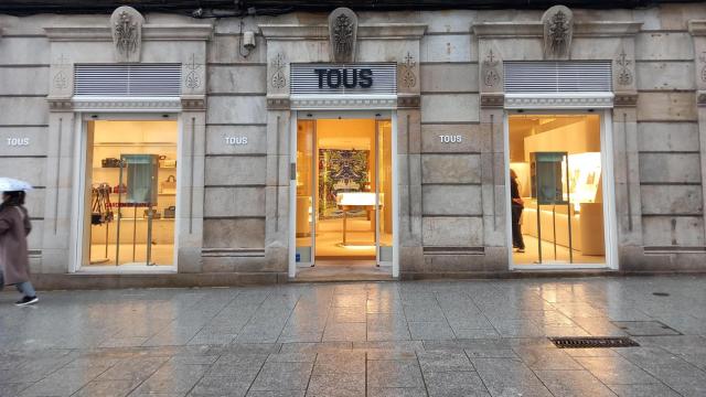 La tienda de Tous en la calle Compostela de A Coruña