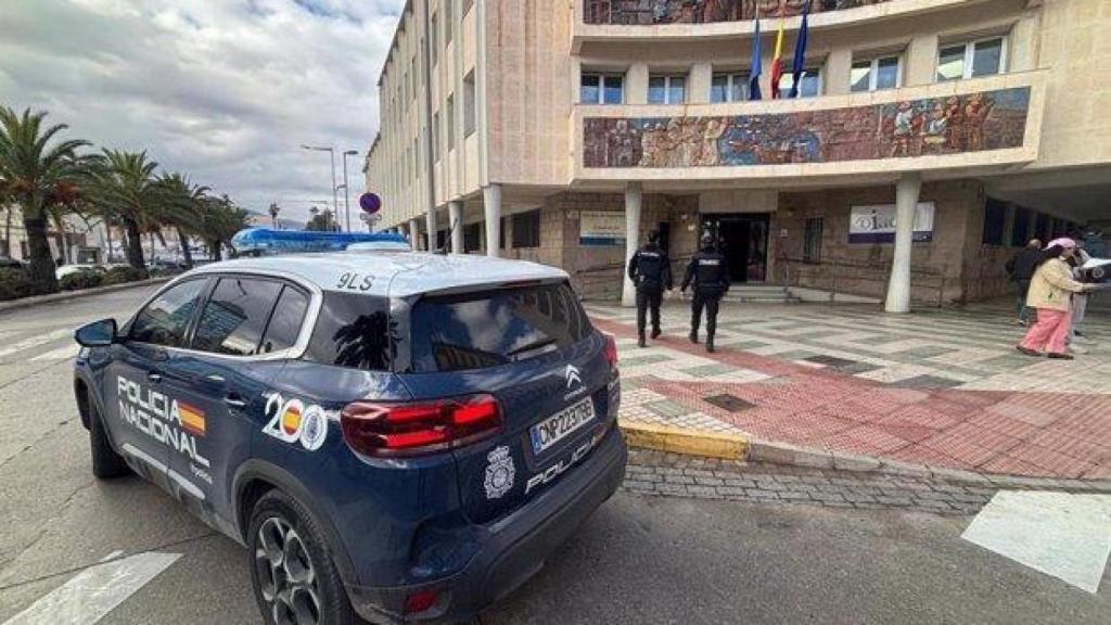 Imagen de archivo de la Policía Nacional en la ciudad autónoma.