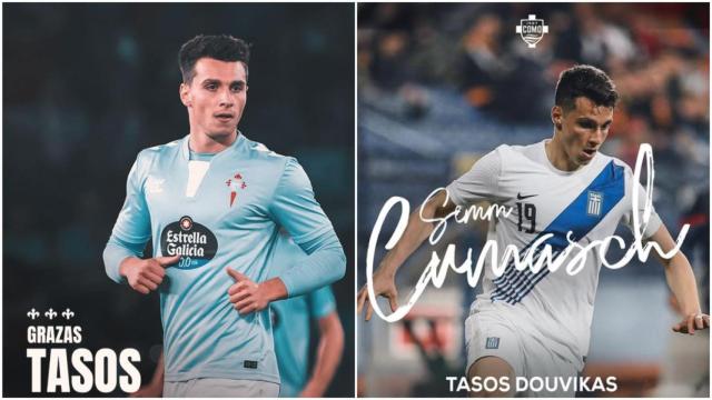 Adiós a Douvikas, el Celta lo traspasa al Como 1907