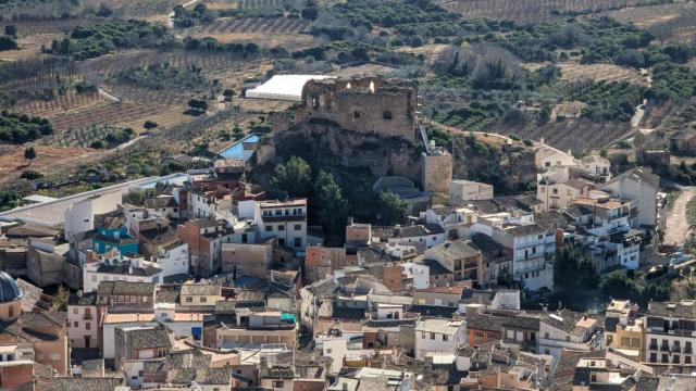 Vista de Castellnovo (Castellón). Ayuntamiento de Castellnovo