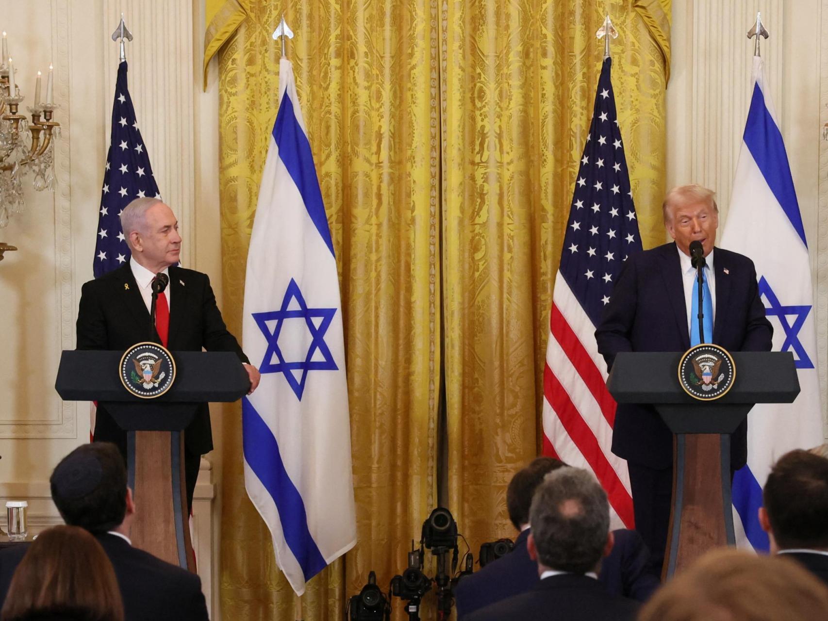 Trump propone que EEUU "tome el control de Gaza" y desplazar a los palestinos tras reunirse con Netanyahu