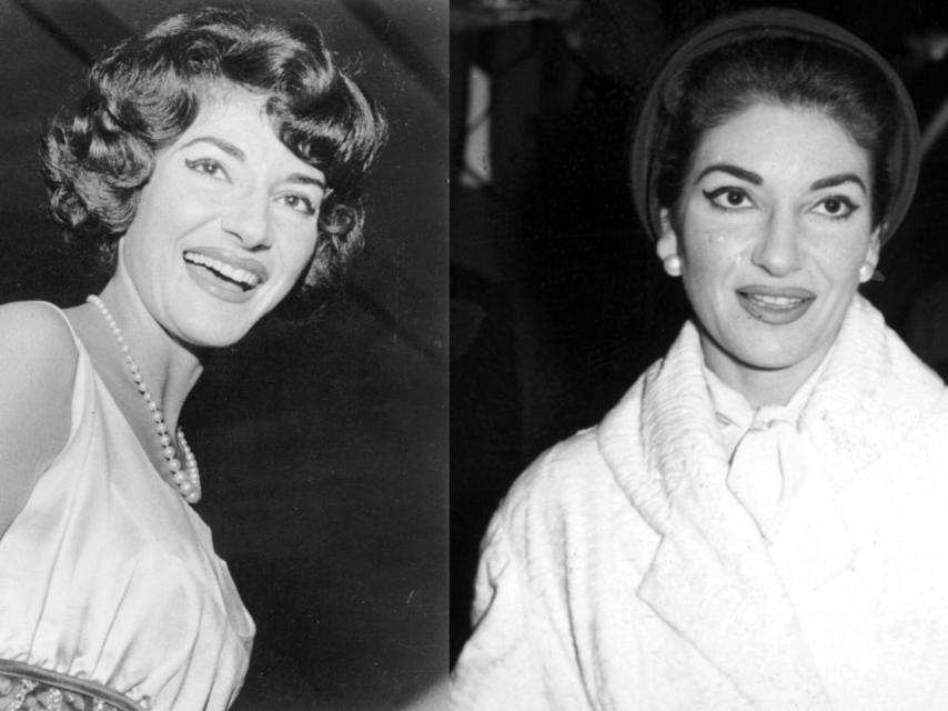 Maria Callas, en fotos de archivo.