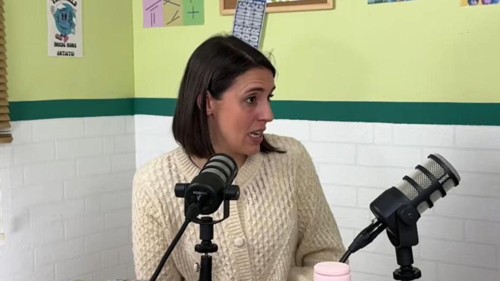 Irene Montero, en una entrevista con el Pódast 'The Last Class'.