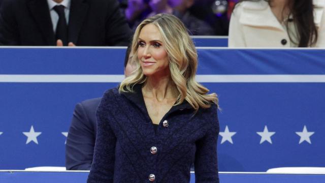 Lara Trump en la investidura de Donald Trump en el Capitolio, el pasado 20 de enero.