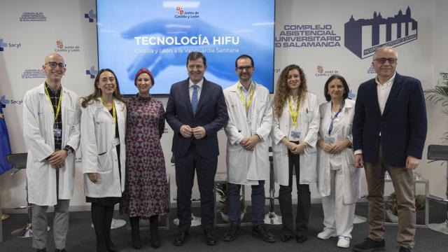 El presidente de la Junta de Castilla y León, Alfonso Fernández Mañueco, participa en el acto de presentación de la nueva tecnología HIFU en la Sanidad de Castilla y León.