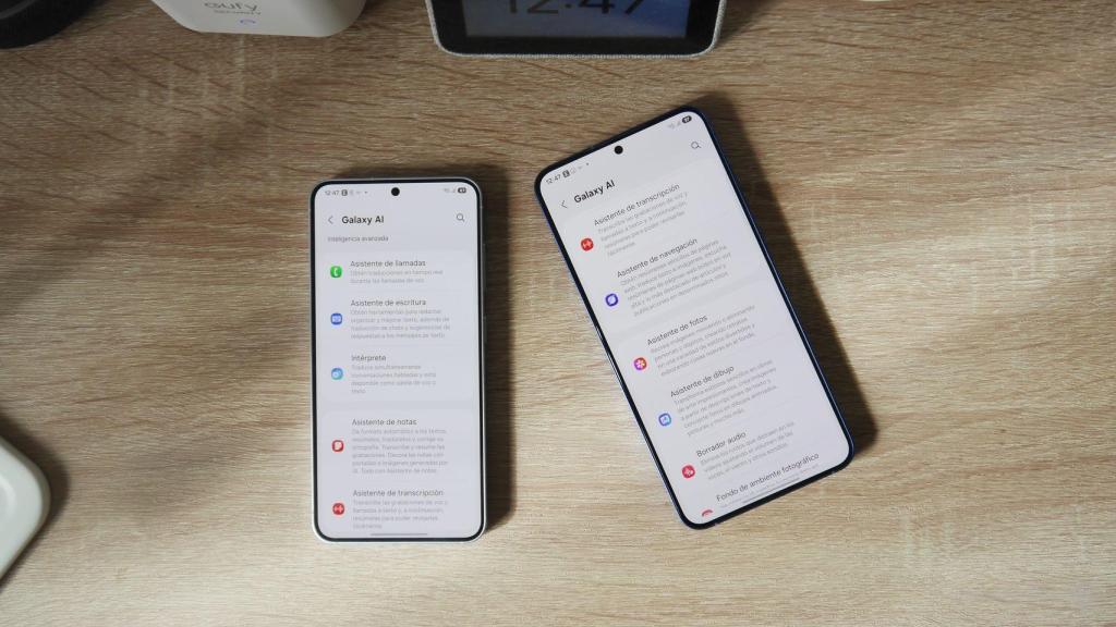 Funciones de Galaxy AI en los Samsung Galaxy S25 y S25+