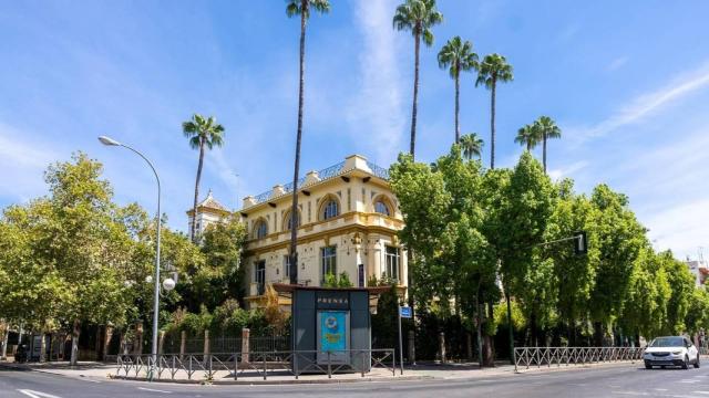 Fotografía de una calle del bario El Porvenir de Sevilla