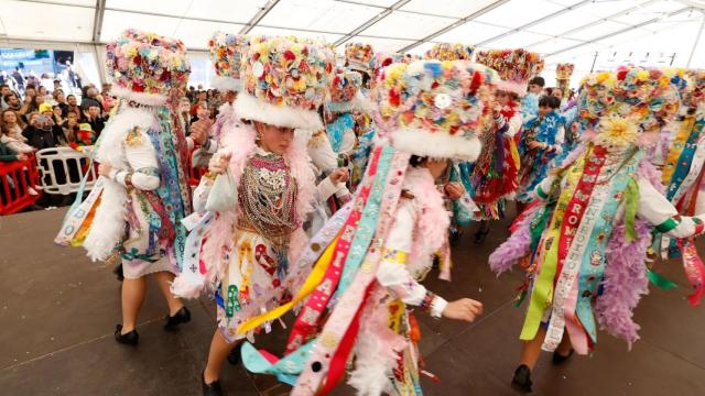 Las Madamas en el Entroido de Cobres.