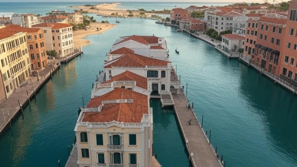 La Venecia de Estados Unidos existe: rodeada de canales navegables y con playas kilométricas de arena dorada