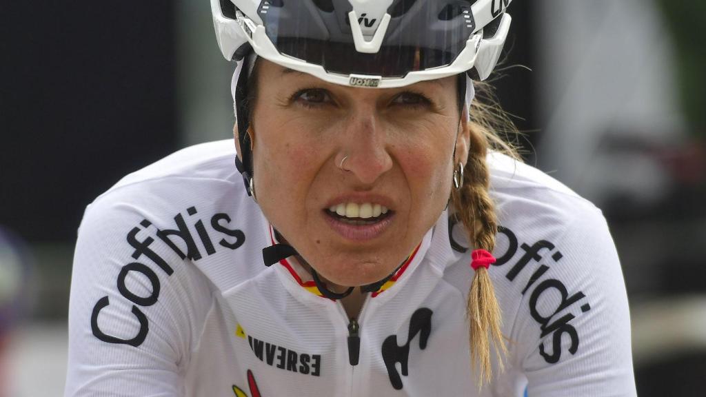 Mavi García es ciclista y tiene 41 años.