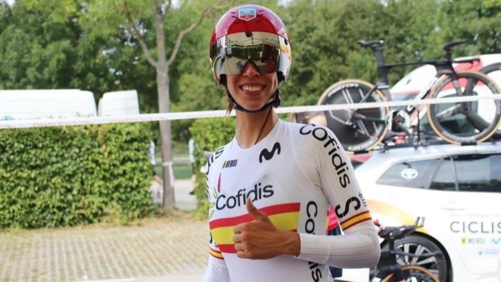 Sandra Alonso ciclista de 26 años.