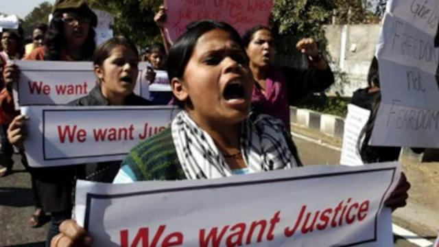 Imagen de archivo de una manifestación para pedir más seguridad para las mujeres en la India.