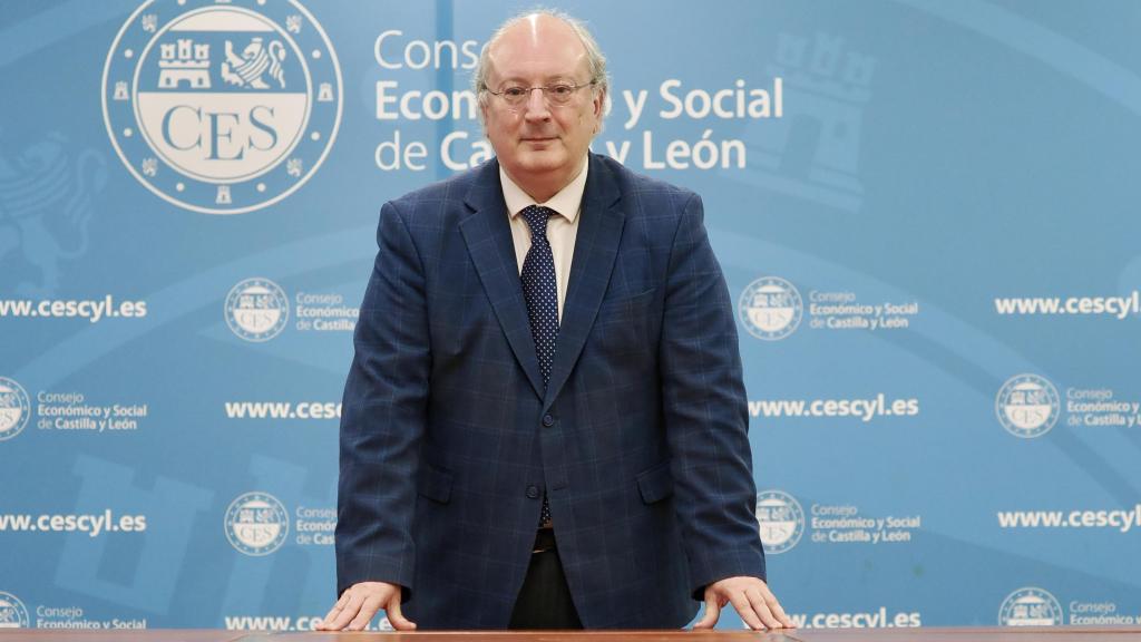 El presidente del Consejo Económico y Social de Castilla y León (CES-CyL), Enrique Cabero