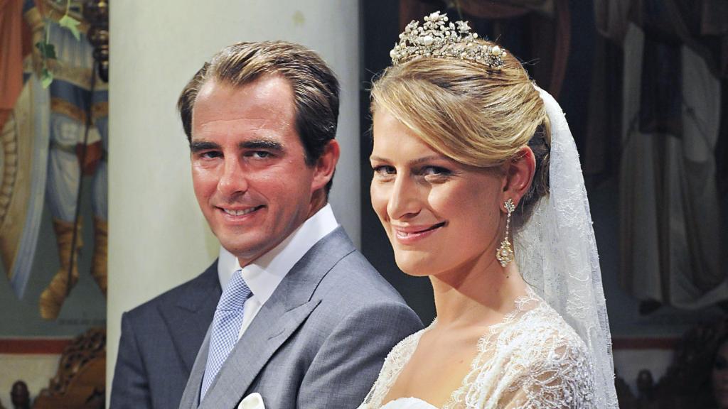 Nicolás de Grecia, el día de su boda con Tatiana Blatnik, el 25 de agosto de 2010.