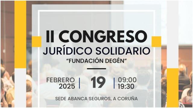 El congreso se celebrará el 19 de febrero