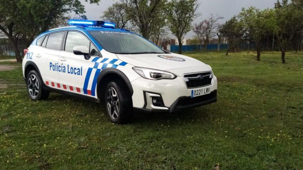 Un coche de la Policía Local de Laguna de Duero