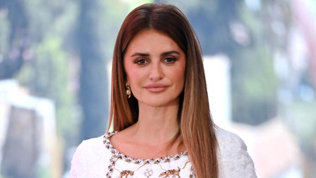 La actriz Penélope Cruz en un acto público en 2023.