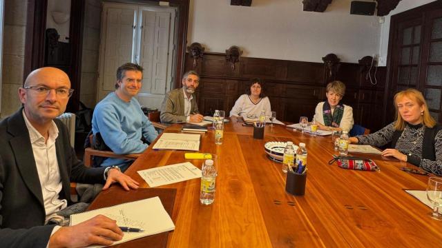 Reunión del consejo de administración del Consorcio de Santiago.