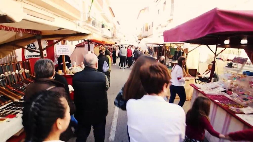 Mercadillo medieval en la provincia de Valencia. Ayuntamiento de Quesa