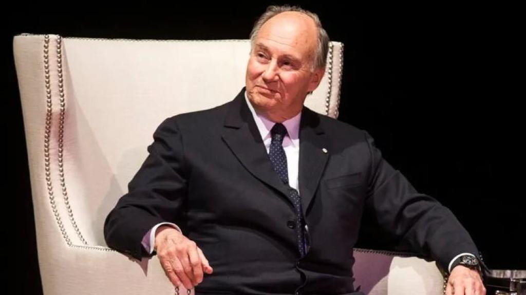 Aga Khan en 2014.