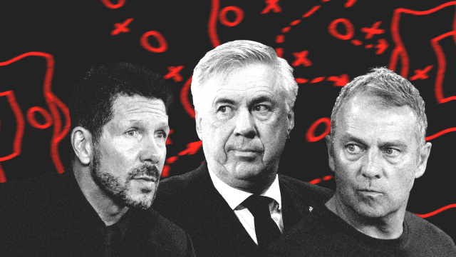 Diego Pablo Simeone, Carlo Ancelotti y Hansi Flick