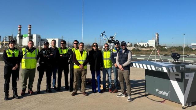 ITG coordina pruebas de vuelos con dron para vigilar el puerto de Castellón tras las realizadas en A Coruña