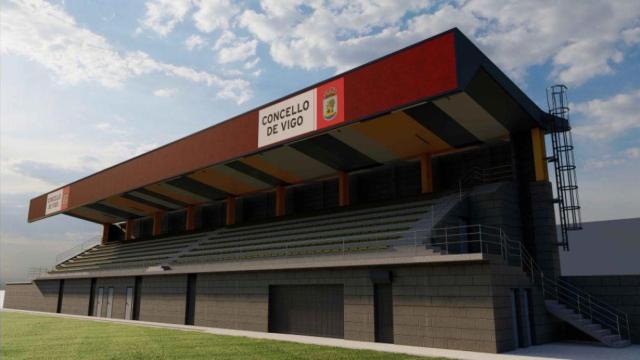 El campo de fútbol del barrio vigués de Bouzas tendrá una nueva cubierta