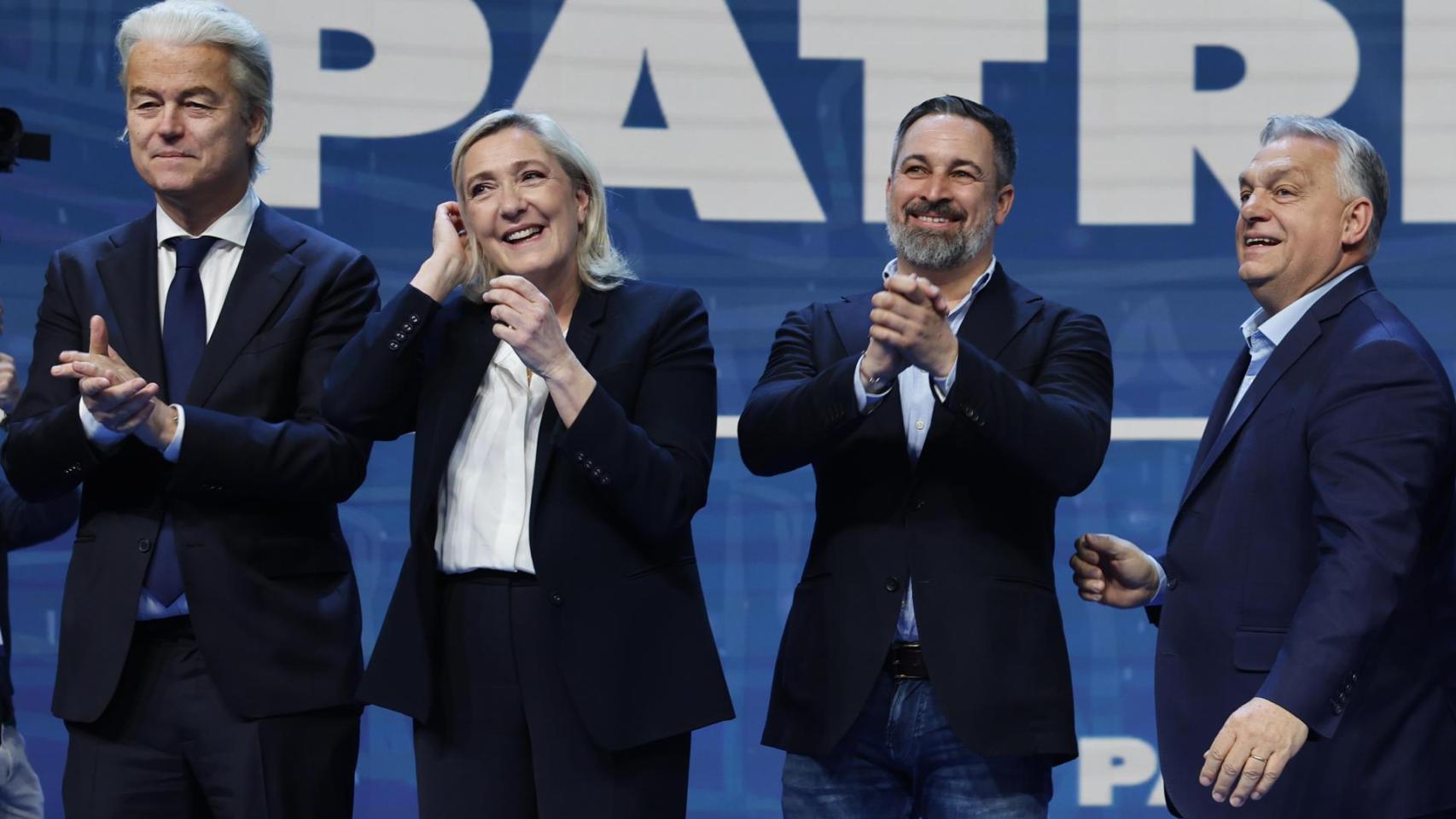 Orbán, Le Pen, Wilders y Salvini proponen un "renacer europeo" de la mano de Trump: "Menos UE y más libertad"