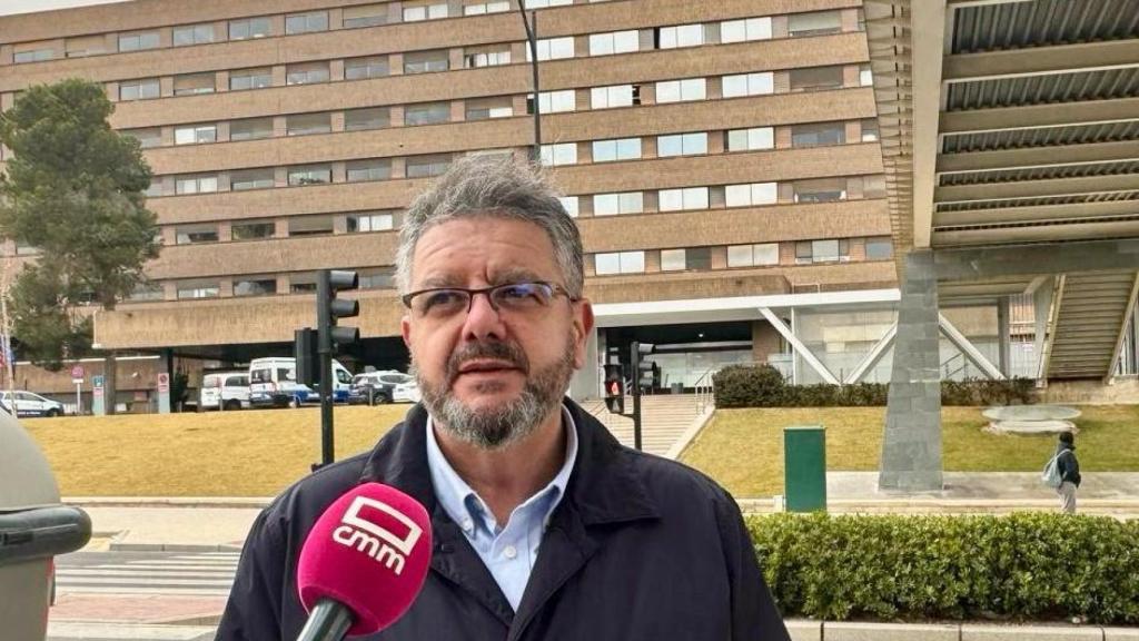 Juan Antonio Moreno Moya este sábado frente al Hospital General Universitario de Albacete.