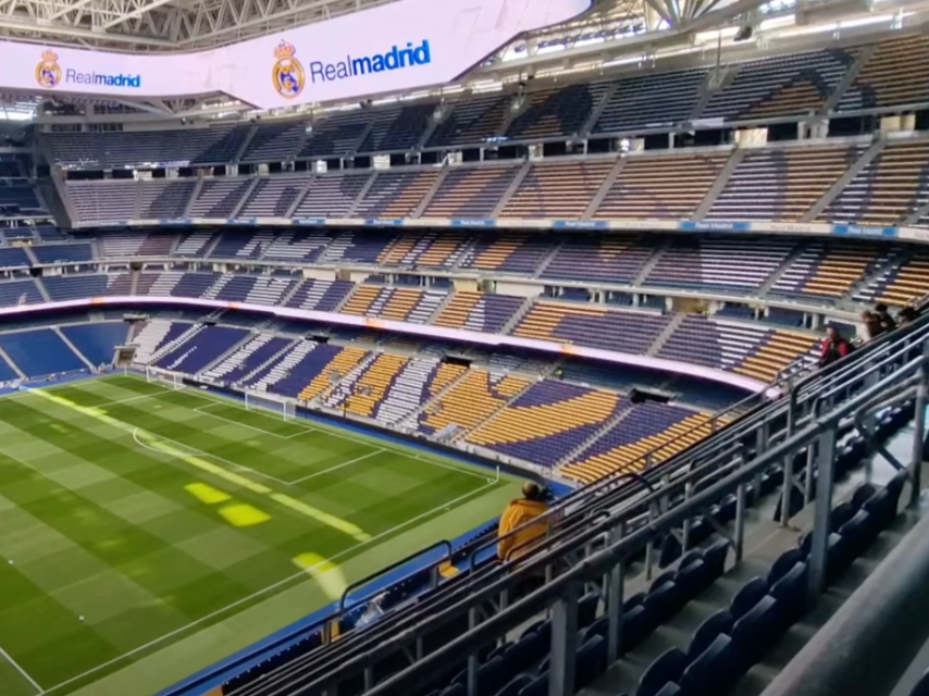 Mosaico en el Santiago Bernabéu